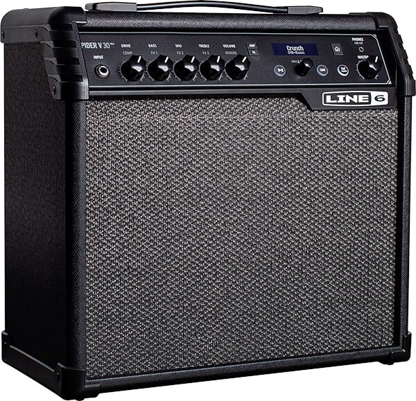 open zoom image for Line 6 Spider V 30 MkII Guitar Combo Amplifier (30 Watts, 1x8"), New, Action Position Back