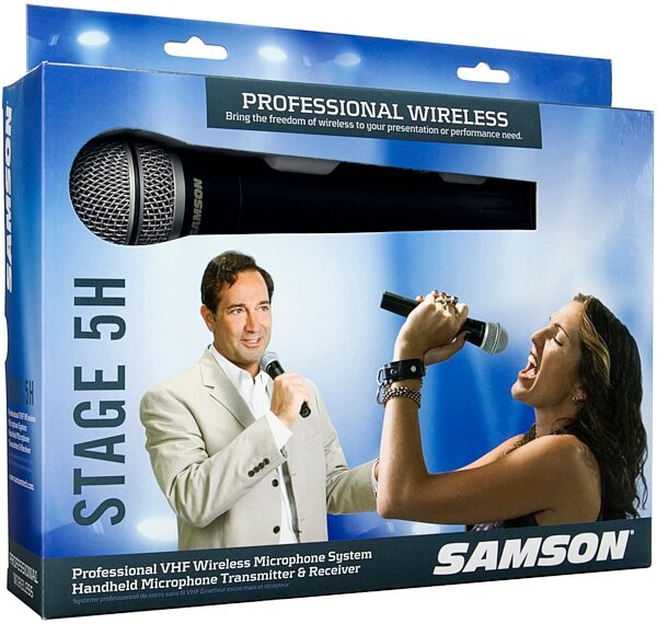 open zoom image for Samson Stage 5H VHF Handheld Wireless System, Package