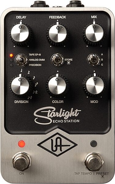 open zoom image for Universal Audio Starlight Echo Station Delay Pedal, New, Action Position Back
