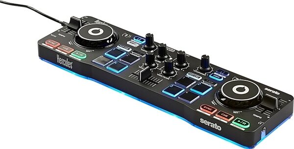 open zoom image for Hercules DJControl Starlight DJ Controller, New, Action Position Back