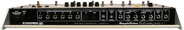 open zoom image for IK Multimedia Stomp IO USB Foot Controller and Audio Interface, Rear