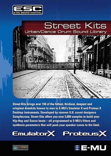 open zoom image for Emu Street Kits Sample Library, Main