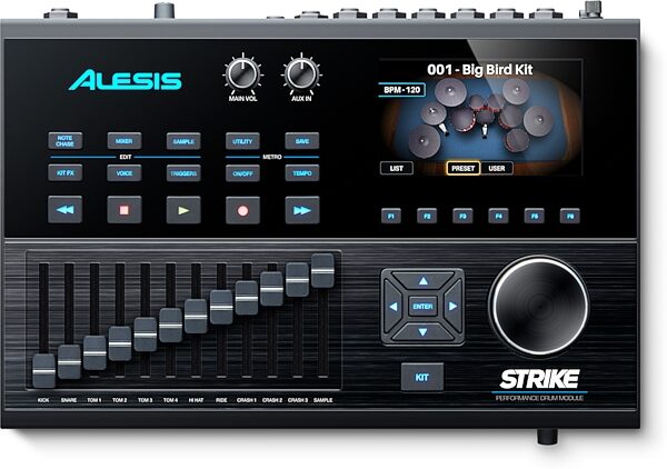 open zoom image for Alesis Strike Performance Module, Action Position Control Panel