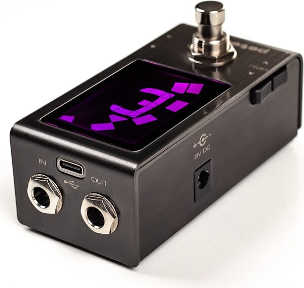 open zoom image for Peterson StroboStomp Mini Guitar Pedal Tuner, New, Action Position Back