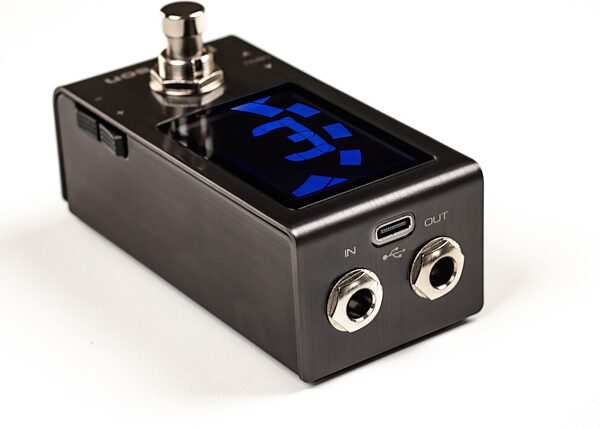 open zoom image for Peterson StroboStomp Mini Guitar Pedal Tuner, New, Action Position Back