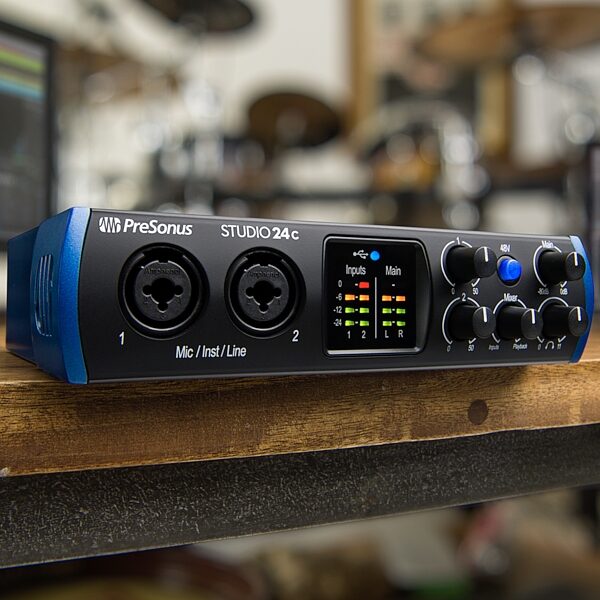 open zoom image for PreSonus Studio 24C USB-C Audio MIDI Interface, View