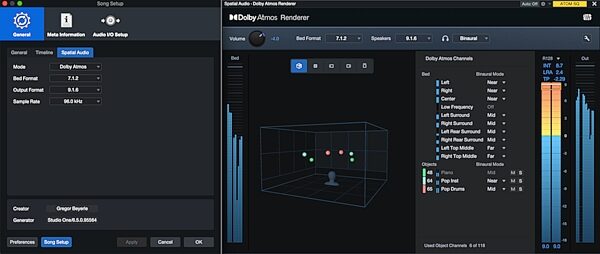 open zoom image for PreSonus Studio One 6.5 Professional Music Production Software, Screenshot