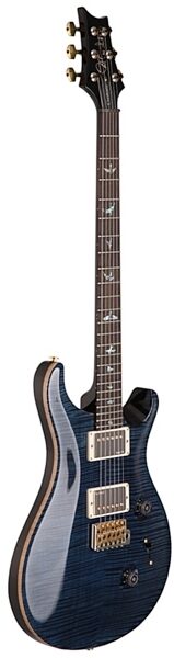 open zoom image for PRS Paul Reed Smith Custom 24 Electric Guitar with Case (with Ebony Fingerboard), Whale Blue Angle Right
