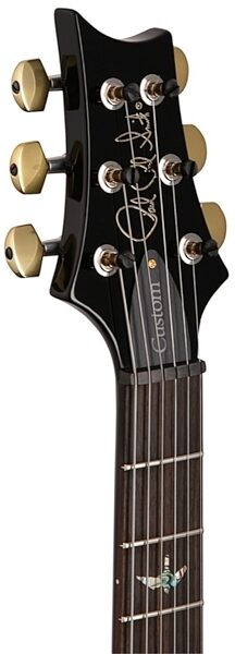 open zoom image for PRS Paul Reed Smith Custom 24 Electric Guitar with Case (with Ebony Fingerboard), Whale Blue Headstock
