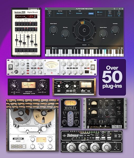 open zoom image for Universal Audio Apollo x6 Gen 2 Thunderbolt Audio Interface, Studio+ Edition, Open Box (Like New), Action Position Back