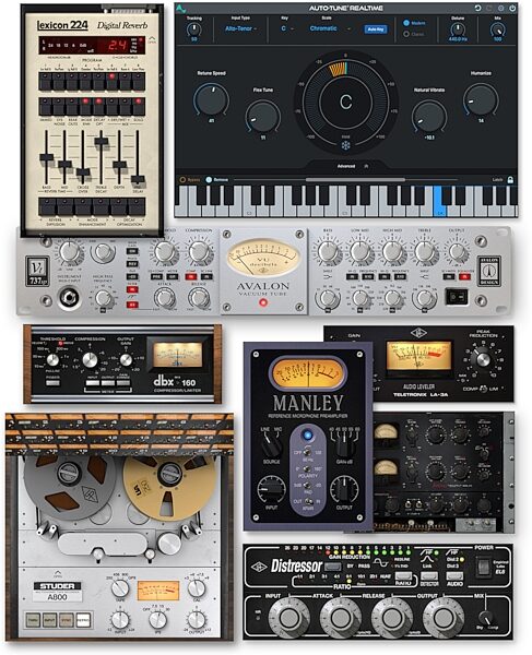 open zoom image for Universal Audio Apollo Twin X Quad Gen 2 Thunderbolt Audio Interface, Studio+ Edition, New, Action Position Back