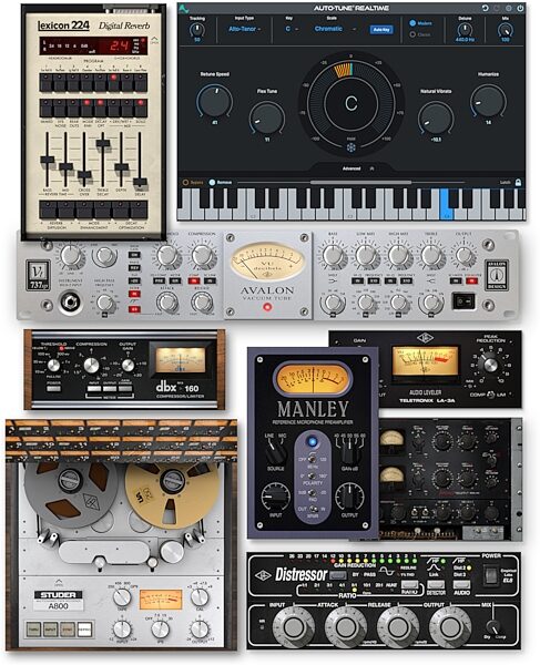 open zoom image for Universal Audio Apollo x4 Gen 2 Thunderbolt Audio Interface, Studio+ Edition, New, Action Position Back
