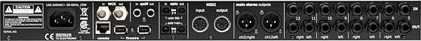 open zoom image for TC Electronic Konnekt 48 Firewire Audio Interface, Rear