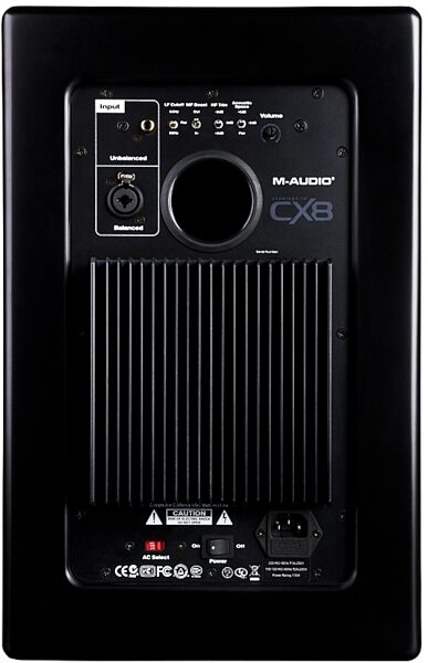 open zoom image for M-Audio CX8 Studiophile Studio Monitor, Back