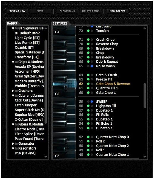 open zoom image for iZotope Stutter Edit Effect Software, Screenshot - Preset Manager