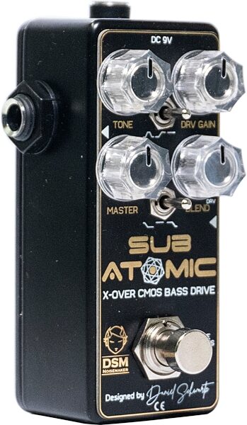 open zoom image for DSM Noisemaker Sub Atomic Bass Distortion and OD Pedal, New, Action Position Back