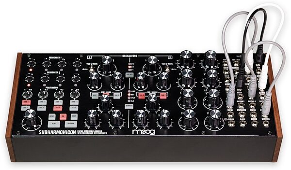 open zoom image for Moog Subharmonicon Desktop Analog Synthesizer, New, Action Position Back