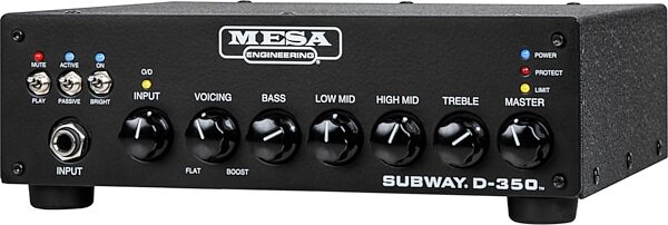 open zoom image for Mesa/Boogie Subway D-350 Class-D Bass Amplifier (350 Watts), New, Action Position Back