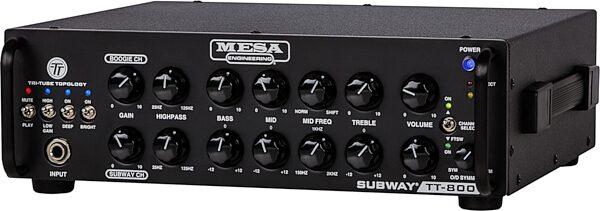 open zoom image for Mesa/Boogie Subway TT-800 Bass Guitar Amplifier Head, New, Action Position Back