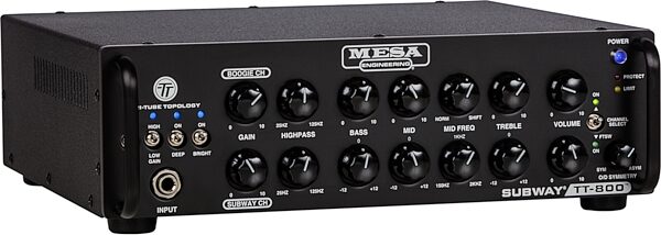 open zoom image for Mesa/Boogie Subway TT-800 Bass Guitar Amplifier Head, New, Action Position Back