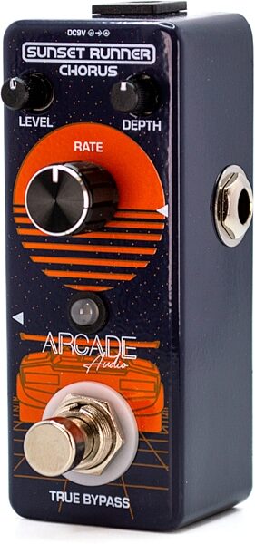 open zoom image for Arcade Audio Sunset Runner Chorus Pedal, New, Action Position Back