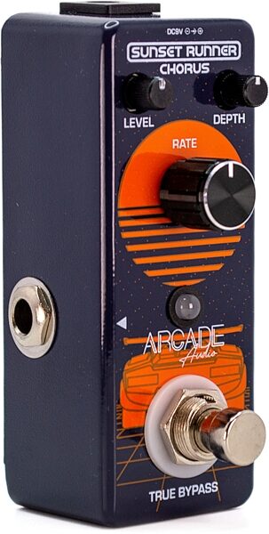 open zoom image for Arcade Audio Sunset Runner Chorus Pedal, New, Action Position Back