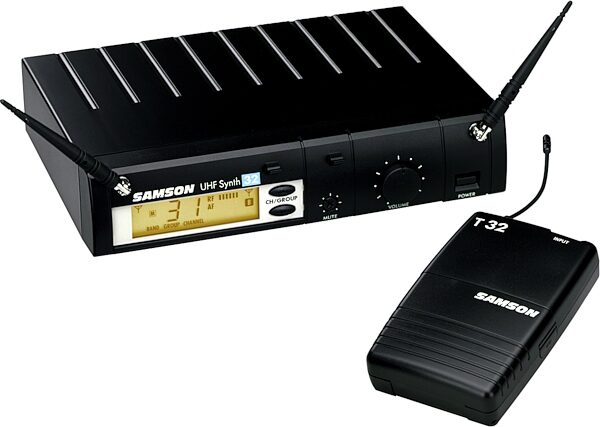 open zoom image for Samson UHF Synth 32 Guitar/Bass Wireless System, Main