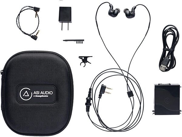 open zoom image for ASI Audio 3DME Bluetooth Active Ambient In-Ear Monitor Headphones, System