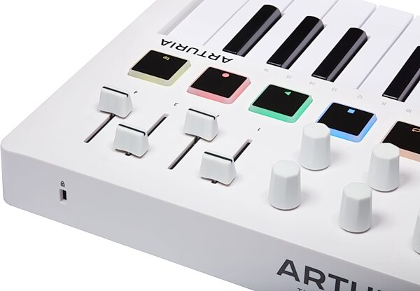 open zoom image for Arturia MiniLab 3 USB MIDI Keyboard Controller, White, Detail