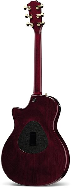 open zoom image for Taylor T5 Thinline Fiveway Custom Spruce Cutaway Acoustic-Electric Guitar (with Case), Cherry Burst Back