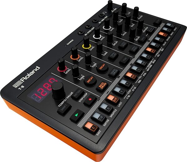 open zoom image for Roland AIRA Compact T-8 Beat Machine, Open Box (Like New), Action Position Back