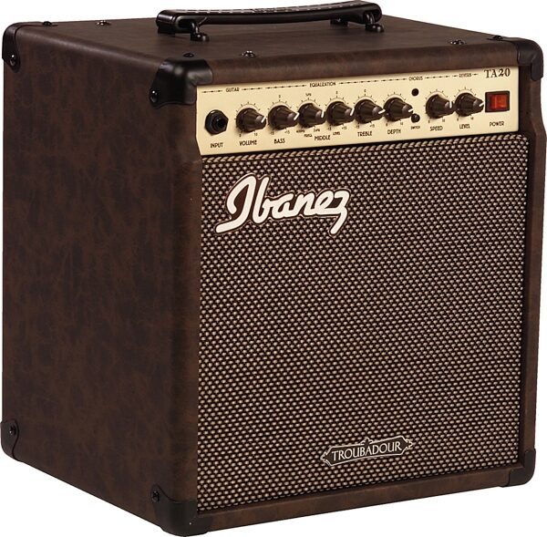 open zoom image for Ibanez TA20 Troubadour Acoustic Guitar Amplifier (20 Watts, 1x8 in.), Main