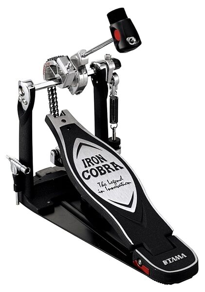 open zoom image for Tama HP900PN Iron Cobra Power Glide Bass Drum Pedal (with Case), Chrome, Main