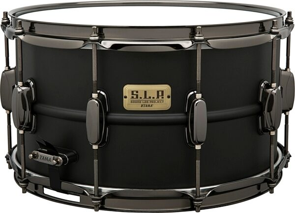 open zoom image for Tama SLP Limited Edition Big Black Steel Snare Drum, 8x14", Main