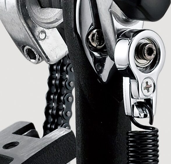 open zoom image for Tama HP900PWN Iron Cobra Power Glide Double Bass Drum Pedal (with Case), Chrome, Action Position Back