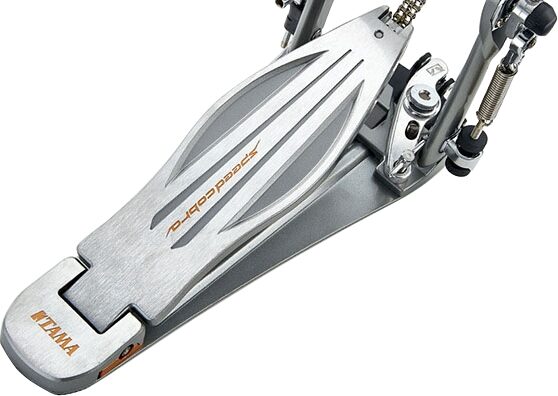 open zoom image for Tama HP910LWN Speed Cobra Double Bass Drum Pedal (with Case), Chrome, Action Position Back