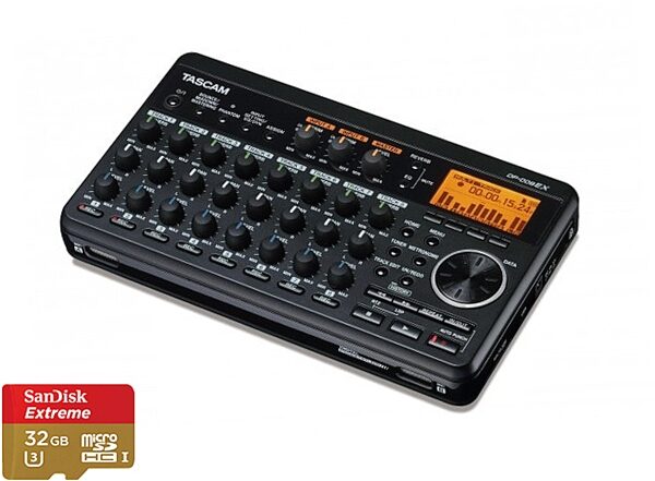 open zoom image for TASCAM DP-008EX Pocketstudio Digital Multi-Track Recorder, 8-Track, tascam