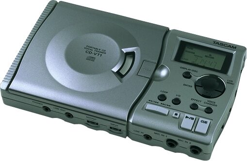 open zoom image for TASCAM CDVT1 Portable CD Vocal Trainer, Main