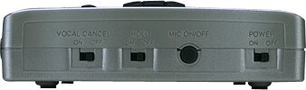 open zoom image for TASCAM CDVT1 Portable CD Vocal Trainer, Side View