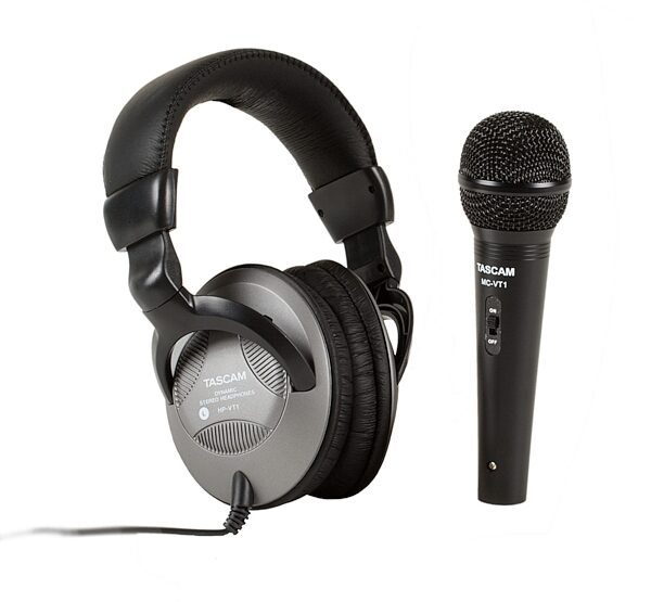 open zoom image for TASCAM LaunchPad Headphones and Mic Starter Pack, Main