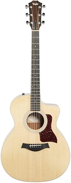 open zoom image for Taylor 214ce Koa Acoustic-Electric Guitar (with Gig Bag), Main