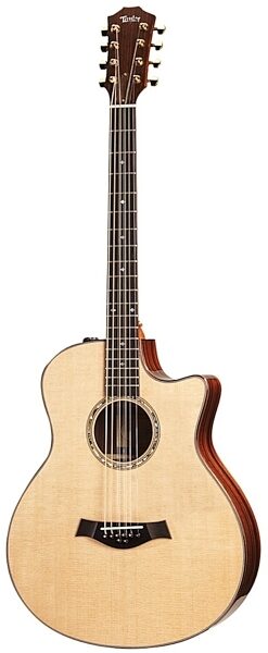 open zoom image for Taylor Baritone-8 Acoustic-Electric Guitar, 8-String (Mahogany, with Case), Main