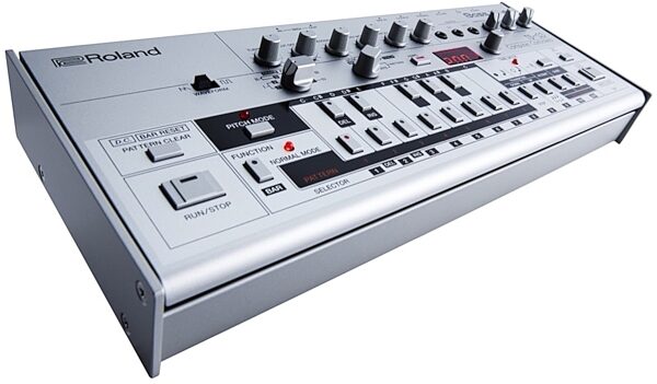 open zoom image for Roland TB-03 Boutique Series Bass Line Synthesizer, New, Left