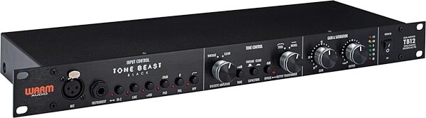 open zoom image for Warm Audio TB12 Tone Beast Microphone Preamplifier, Black, Action Position Back