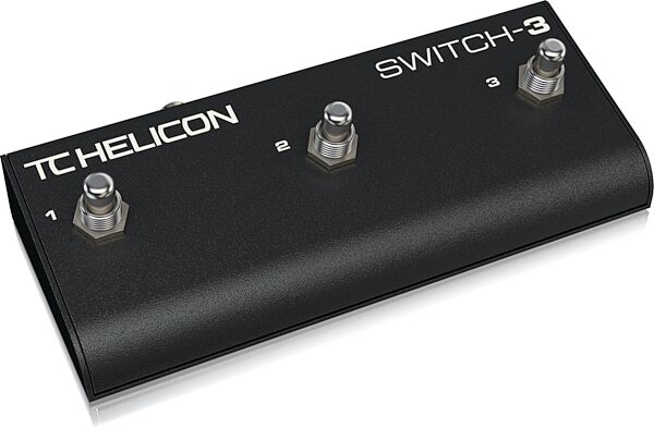 open zoom image for TC-Helicon Switch-3 Footswitch (for VoiceLive Touch, Voiceprism, VoiceOne, Quintet), View