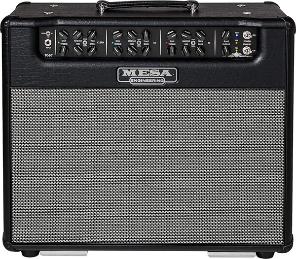 open zoom image for Mesa/Boogie Triple Crown TC-50 Tube Guitar Combo Amplifier (50 Watts, 1x12"), Open Box (Like New), Action Position Back