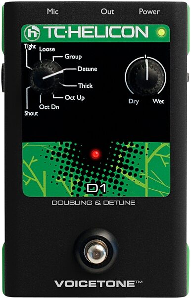 open zoom image for TC-Helicon VoiceTone D1 Doubling Detune Pedal, Main