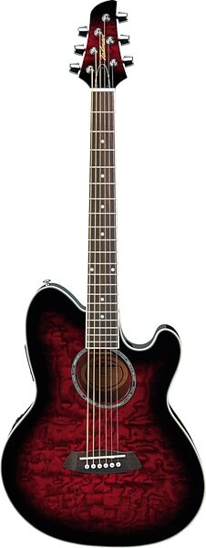 open zoom image for Ibanez TCY20 Talman Cutaway Acoustic-Electric Guitar, Transparent Red Sunburst