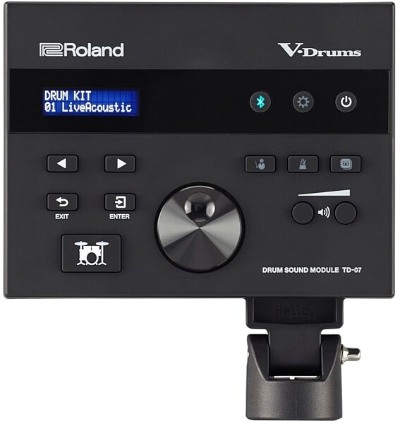 open zoom image for Roland TD-07KV V-Drums Electronic Drum Kit, New, ve