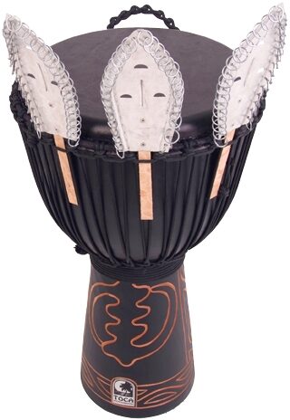 open zoom image for Toca DKS Djembe Kessing for Rope-Tuned Djembes, In Use 2